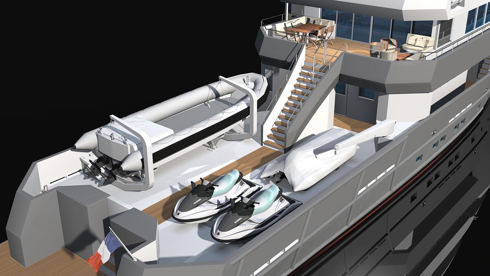 Ocea Yachts revela conceito de iate explorer de 38m-boatshopping