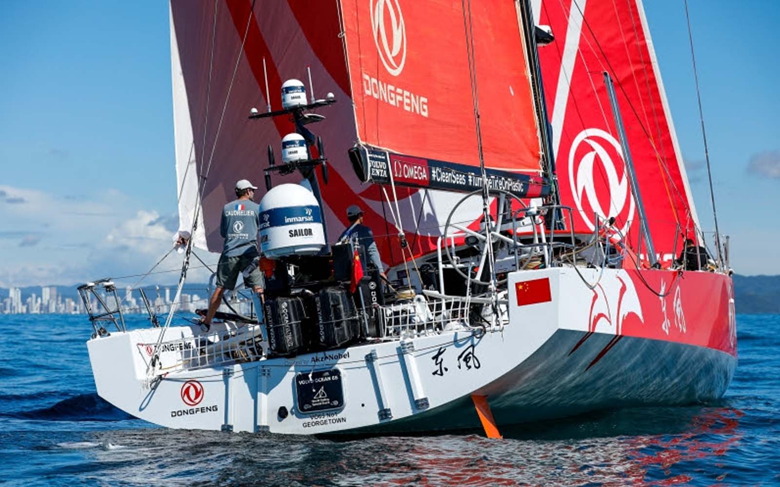 Team Brunel vence etapa mais dura da Volvo Ocean Race-boatshopping