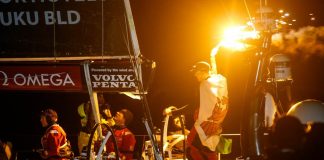 Volvo Ocean Race Scallywag chega a Cardiff-boatshopping