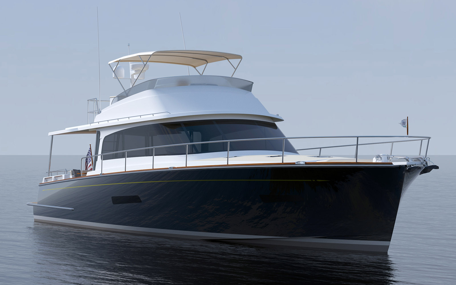 Hylas Yachts apresenta dois conceito para o mesmo iate-boatshopping