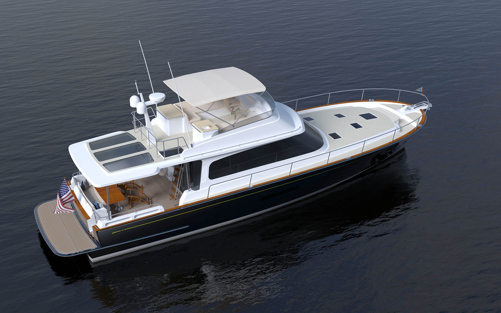 Hylas Yachts apresenta dois conceito para o mesmo iate-boatshopping