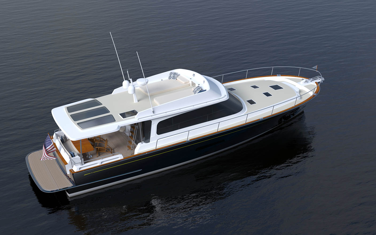 Hylas Yachts apresenta dois conceito para o mesmo iate-boatshopping