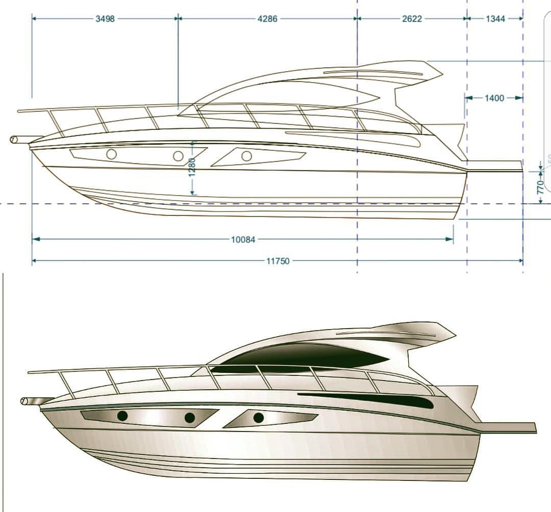 projeto nova solara 360 ht - boat shopping