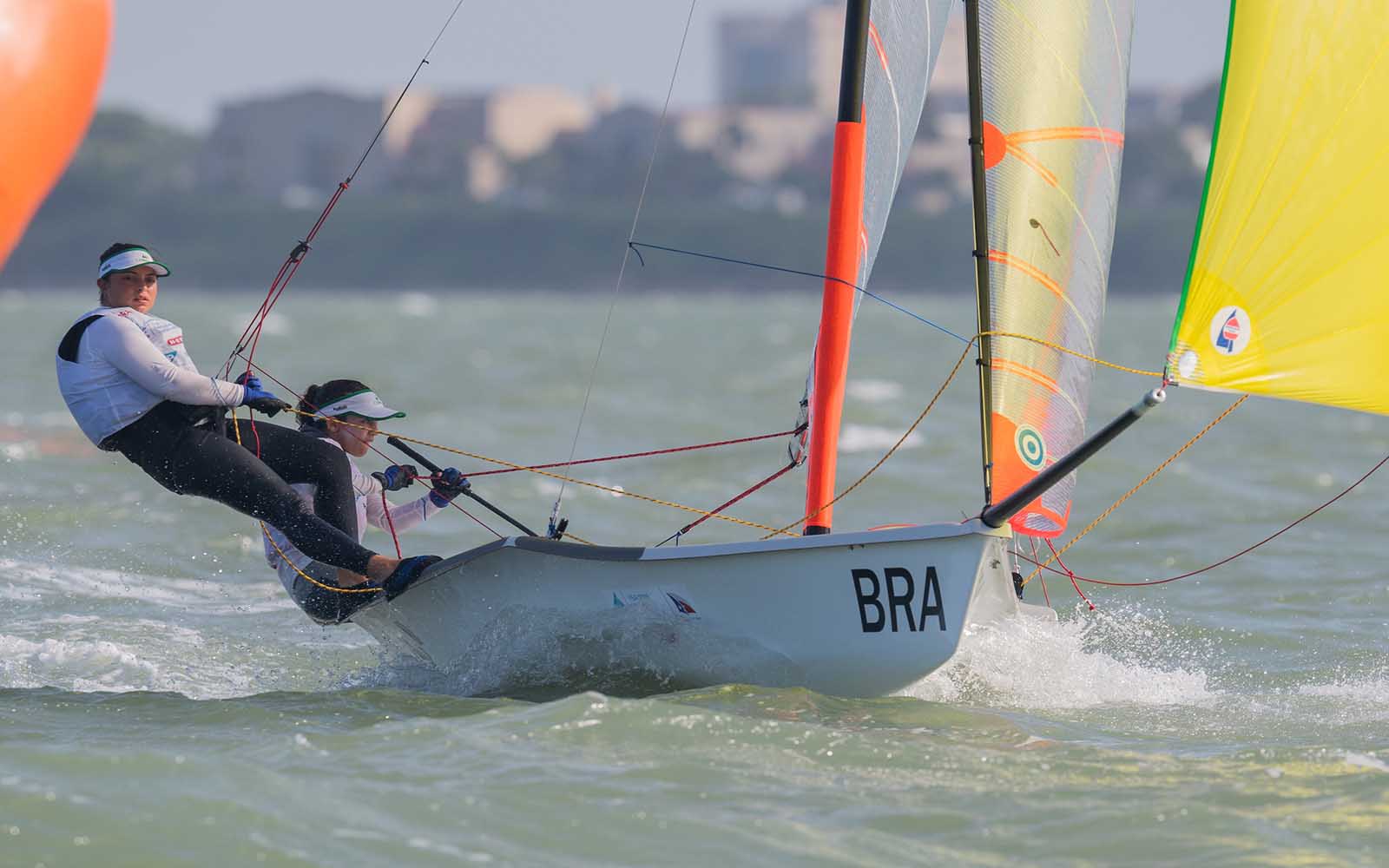 Mundial da Juventude- Rafaela Salles e Fernanda Blyth-Jen Edney-World Sailing