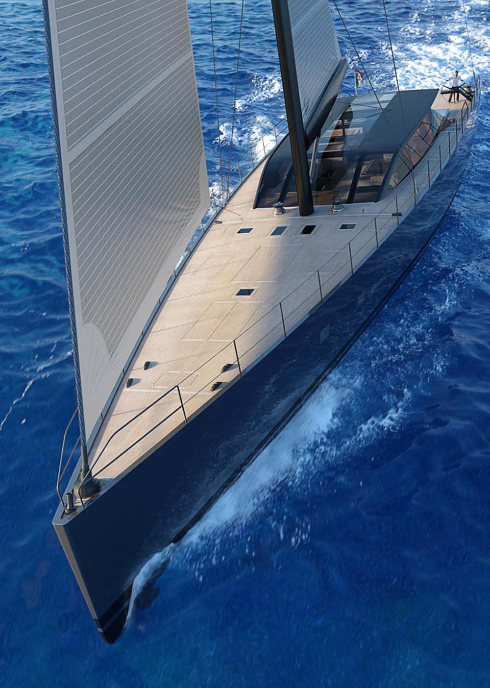 Perini Navi vende primeiro veleiro E-volution-boatshopping