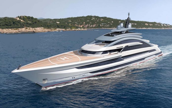 Heesen revela novos detalhes sobre o Projeto Cosmos de 80 metros-boatshopping