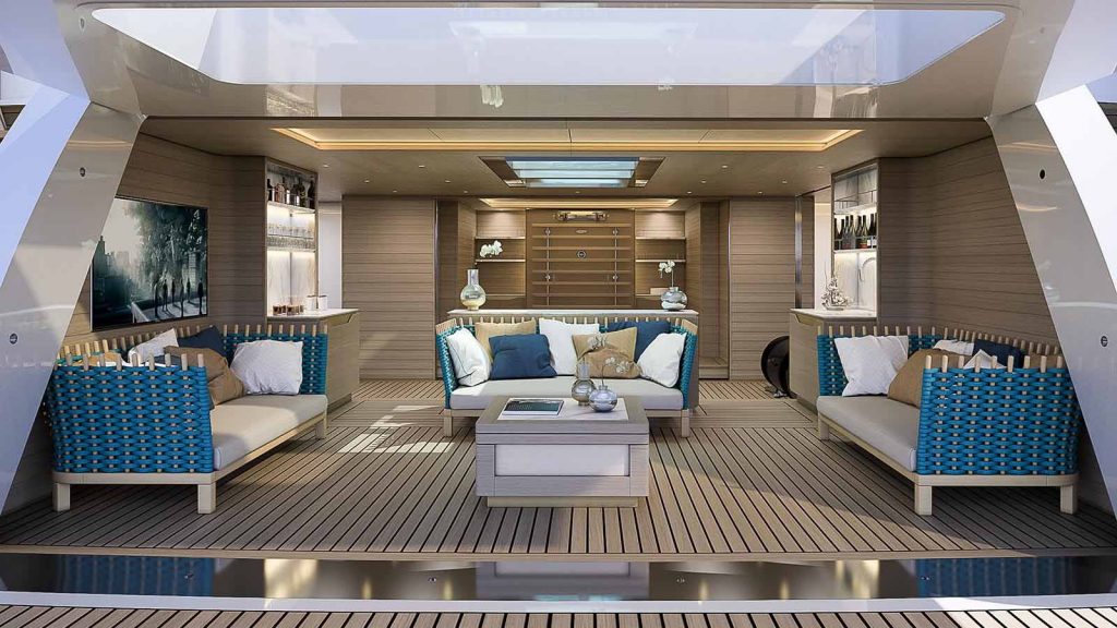 Baglietto revela interior do superiate Projeto 231-boatshopping