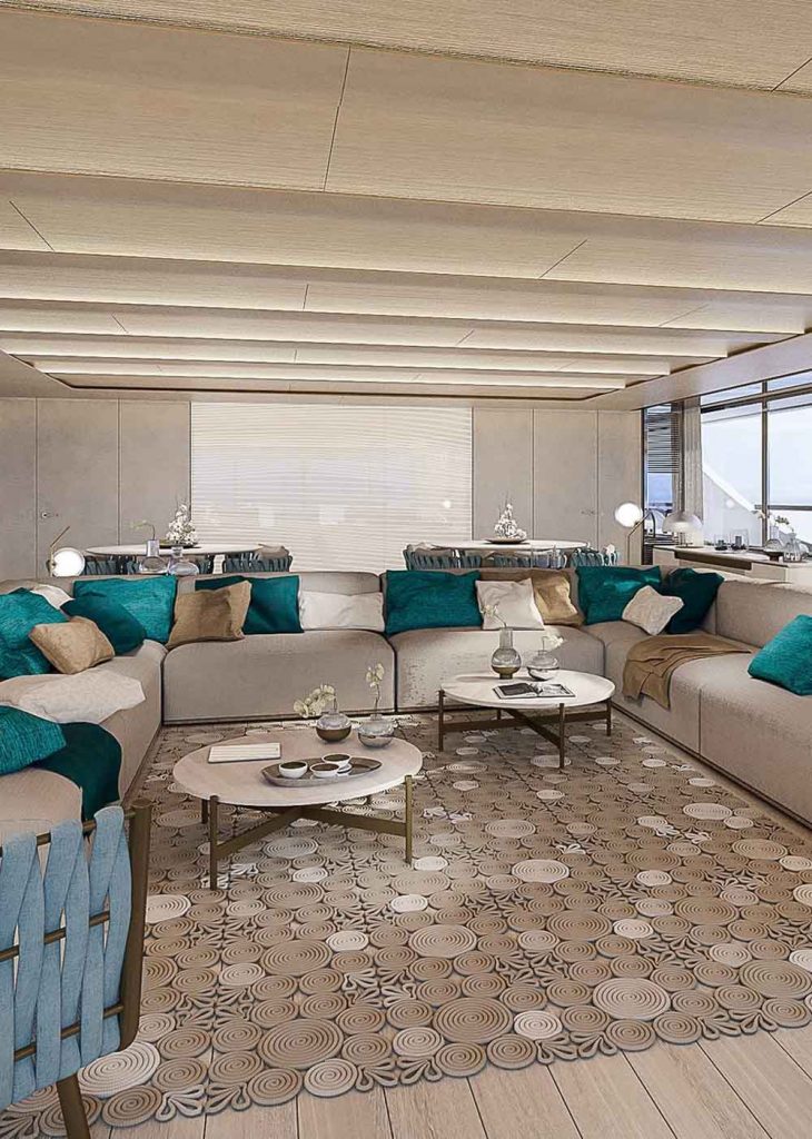 Baglietto revela interior do superiate Projeto 231-boatshopping