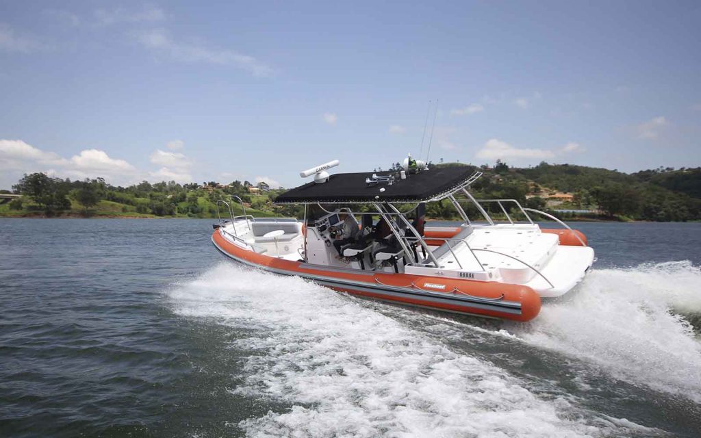 boat teste flexboat sr 1000 super custom - boat shopping