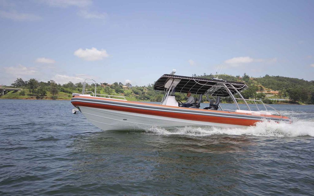 boat teste flexboat sr 1000 super custom - boat shopping