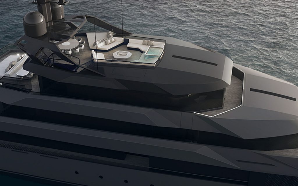 CRN apresenta primeiros renders do superiate de 75m Begallta-boatshopping