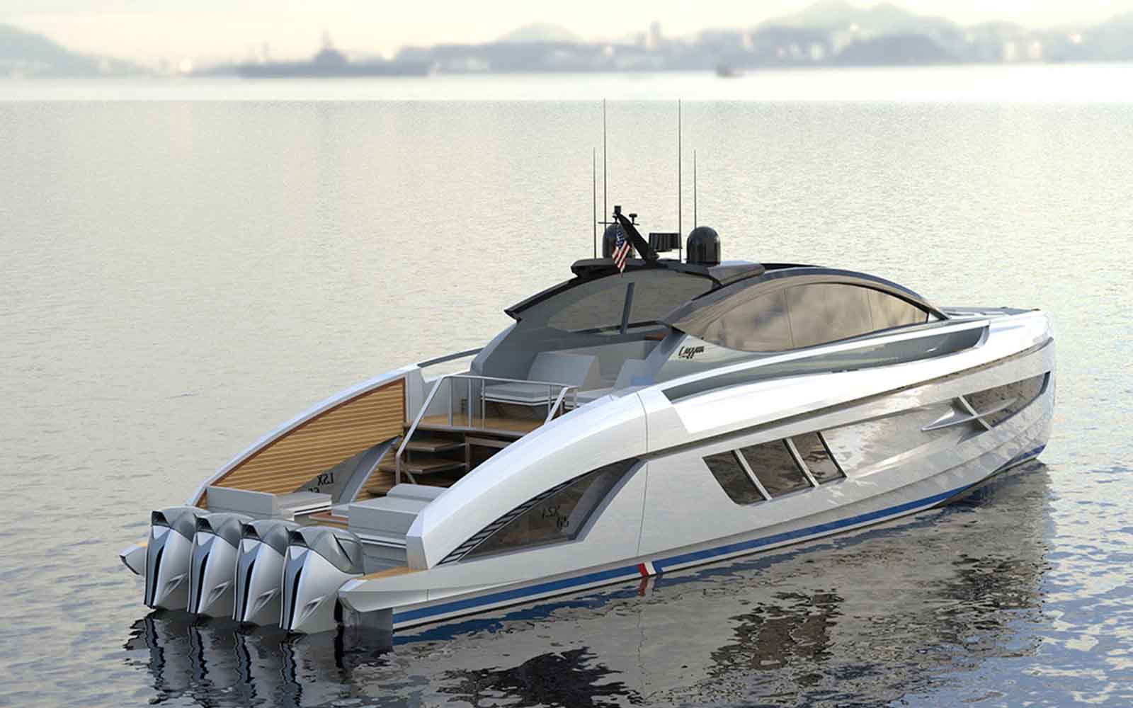 lazzara motor de popa lsx 65 - boat shopping