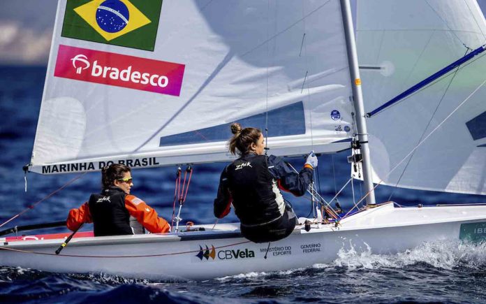 Fernanda Oliveira e Ana Barbachan campeas de vela - boat shopping