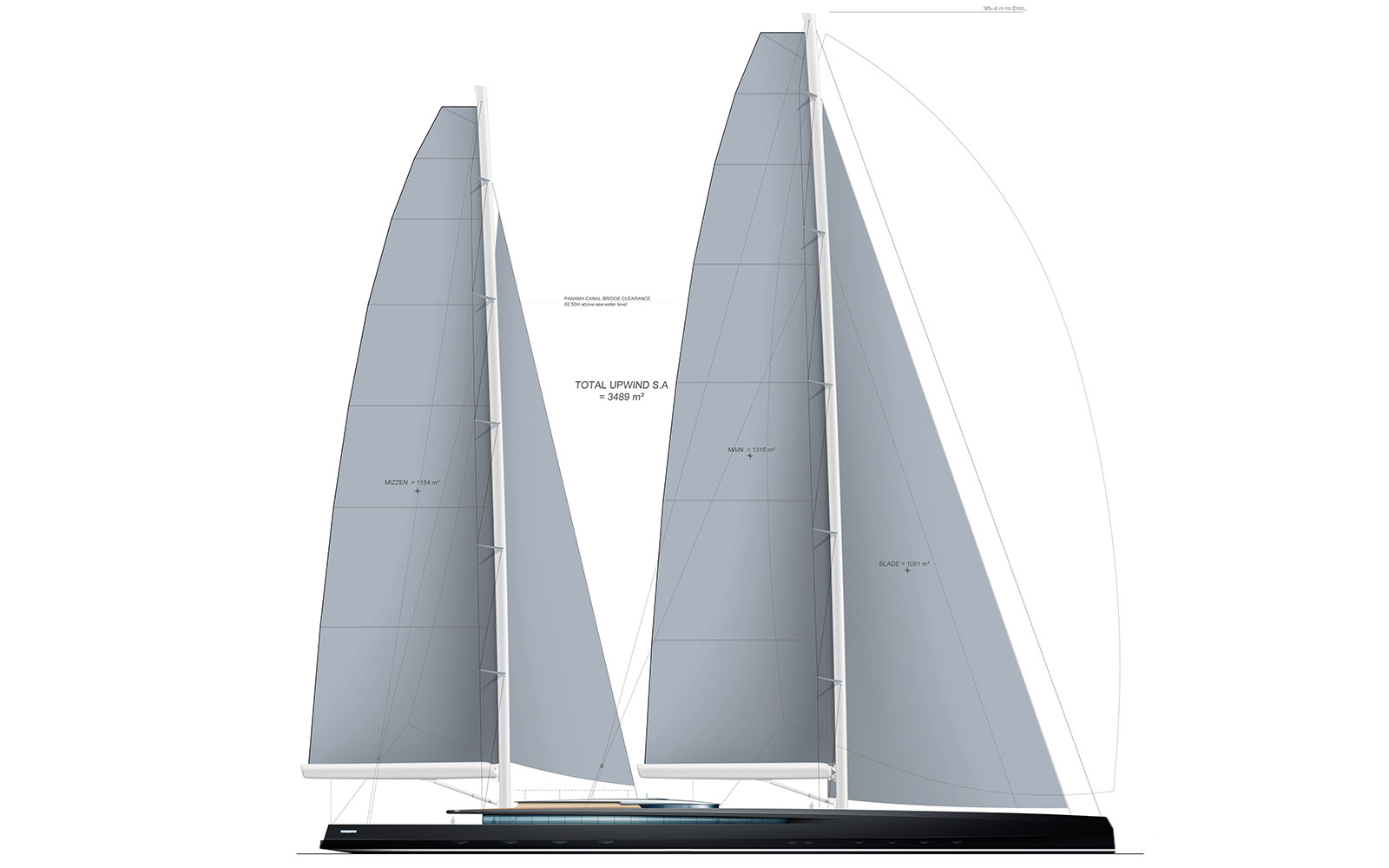 Super veleiro SY300 sailplan - boat shopping