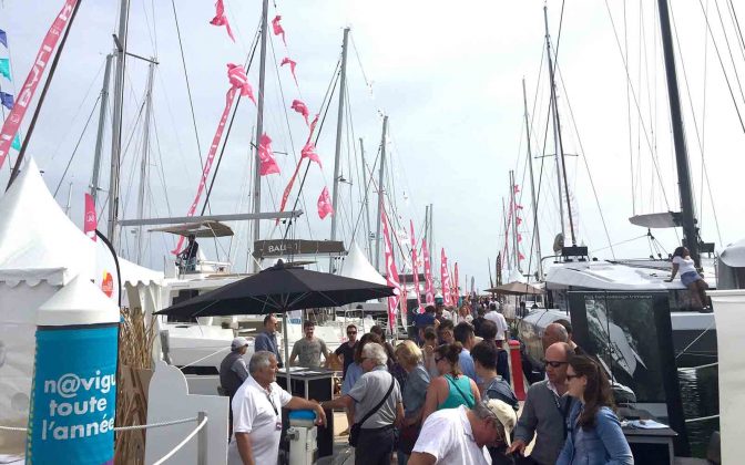 the multihull show 2 - boat shopping