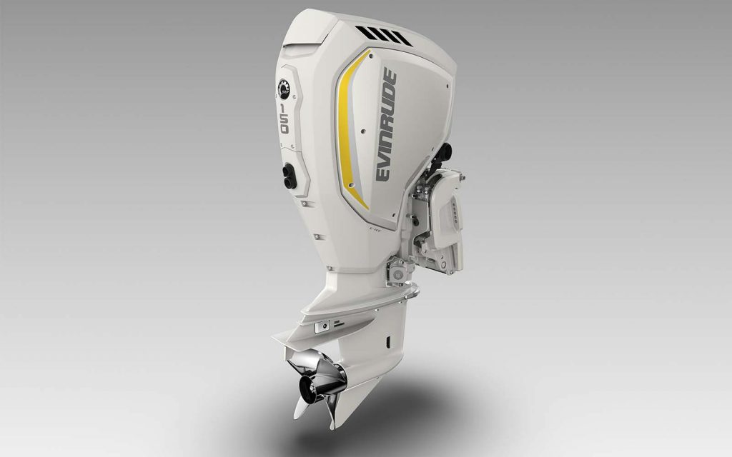 novo motor de popa evinrude - boat shopping 1