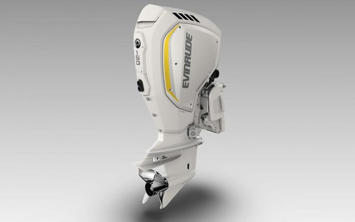 novo motor de popa evinrude - boat shopping 1