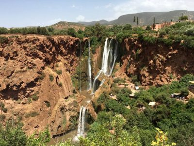 16. Cascatas de Ouzoud, Marrocos – boat shopping