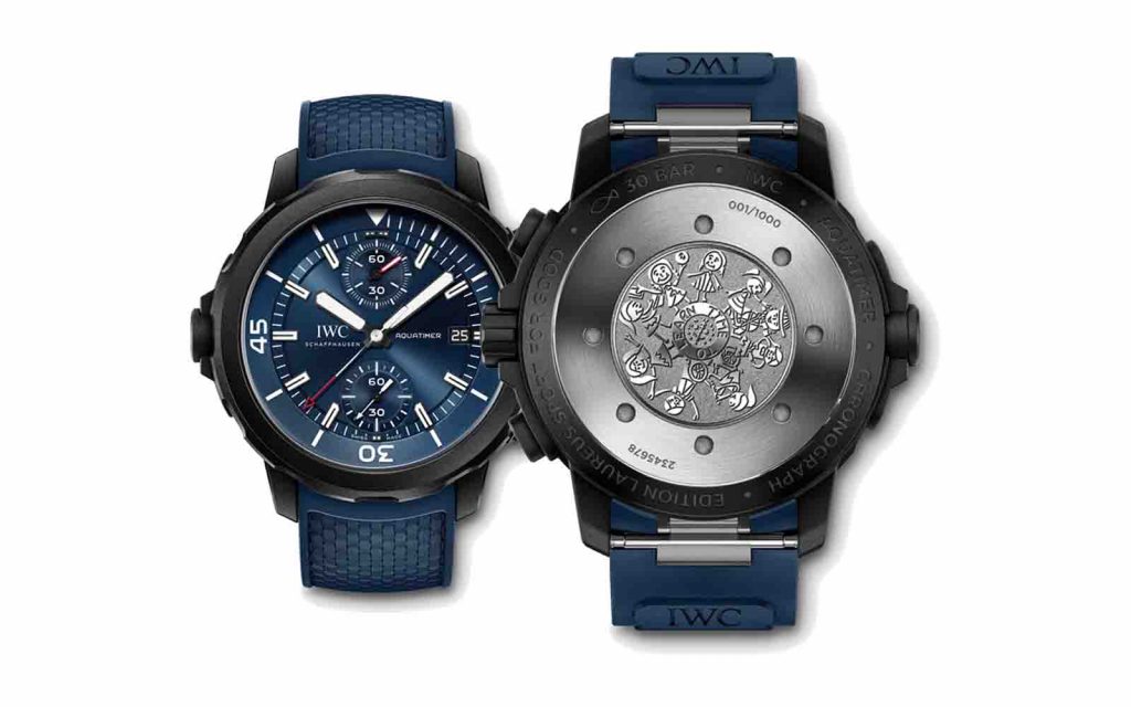 IWC Aquatimer Edição Laureus Sport For Good - boat shopping