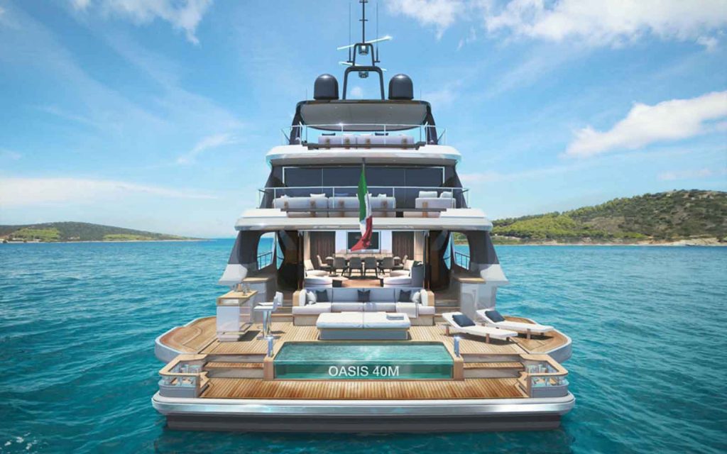 benetti yachts oasis 40m superiate - boat shopping