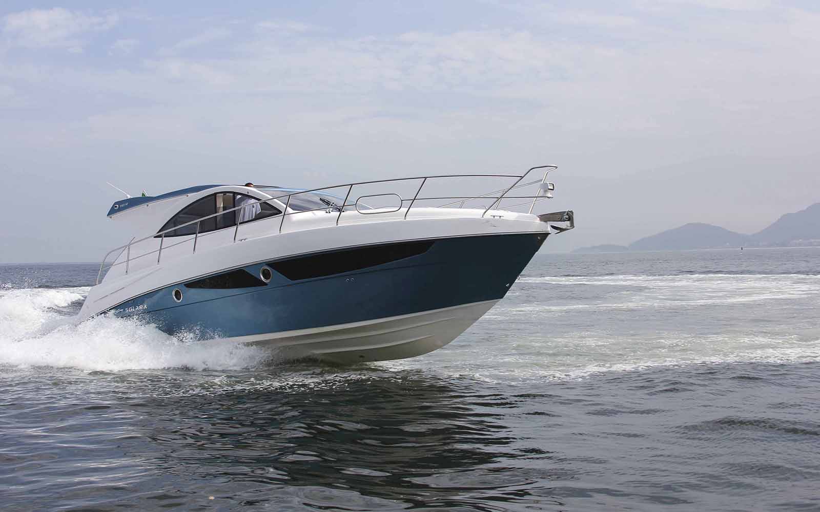 boat teste solara 380 HT - boat shopping