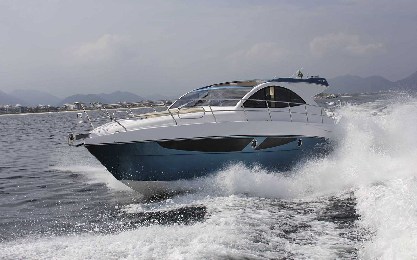 boat teste solara 380 HT - boat shopping