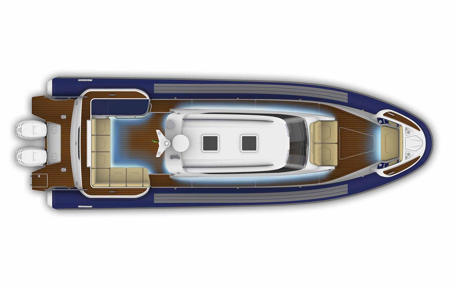 flex-1100 cabin flexboat - boat shopping
