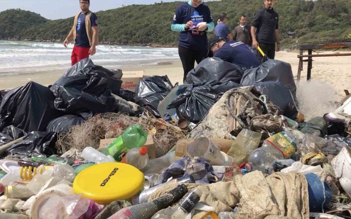 projeto limpeza dos mares 100 toneladas de lixo - boat shopping 6