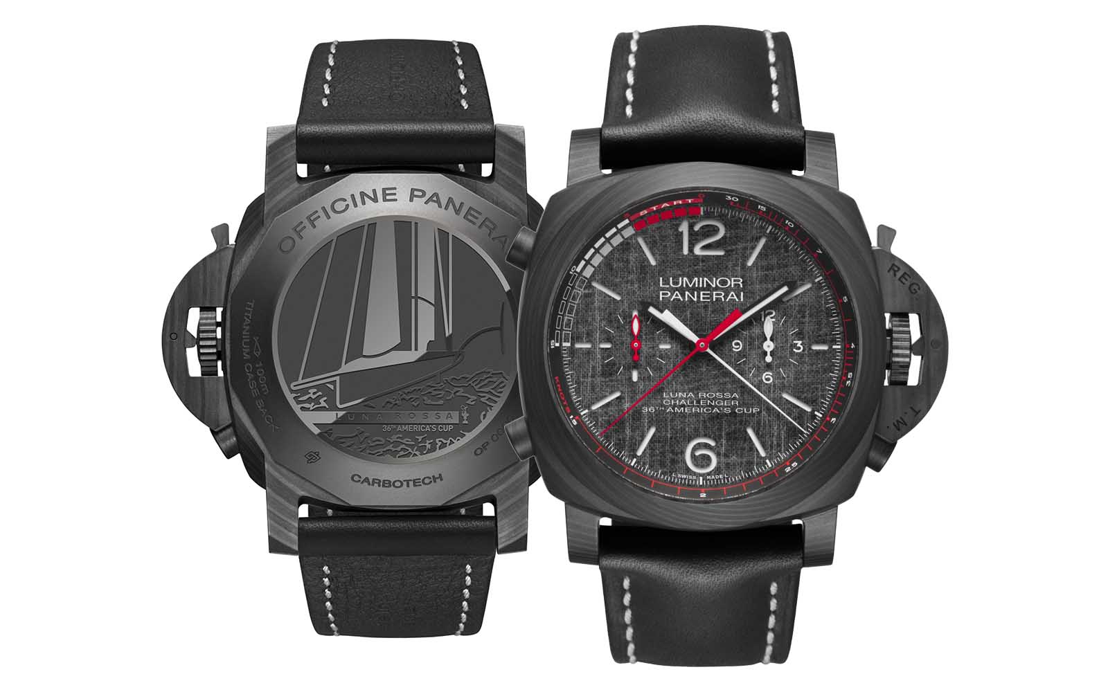 Panerai Luminor Luna Rossa Regatta - boat shopping