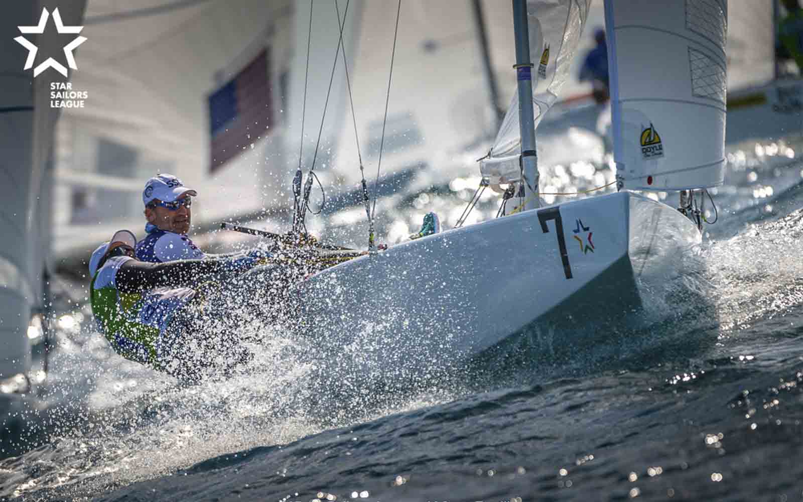 Paul Cayard e Arthur Lopes (Marc Rouiller SSL) - boat shopping