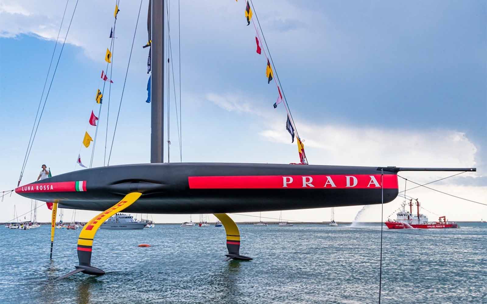 veleiro prada luna rossa america's cup - boat shopping