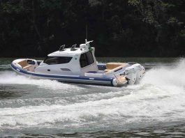 boat teste flex 1100 cabin infláveis - boat shopping