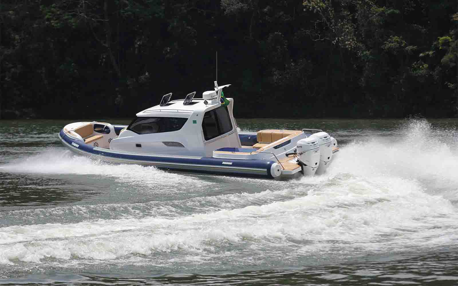 boat teste flex 1100 cabin - boat shopping