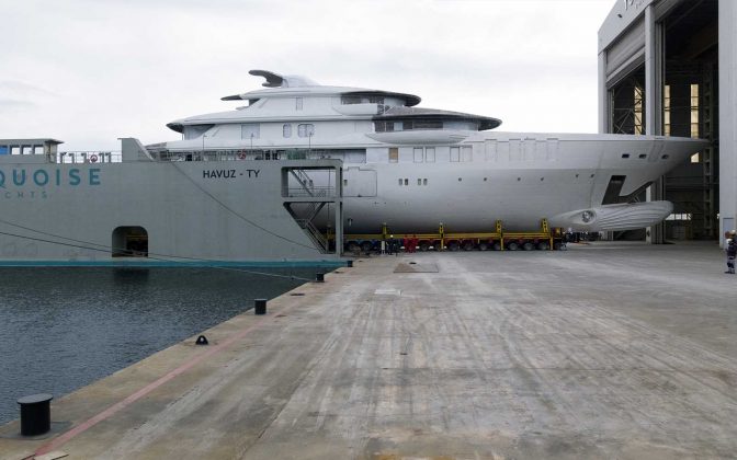 Turquoise 74 m superyacht - boat shopping