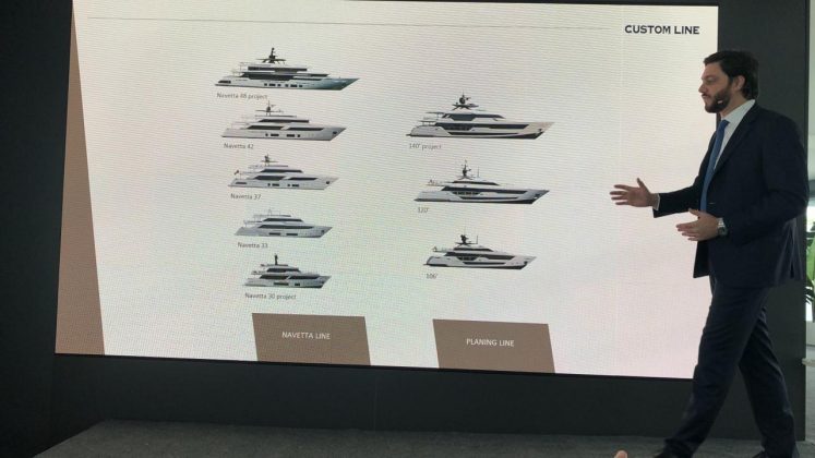 Ferretti Group press conference Miami yacht Show - boat shopping