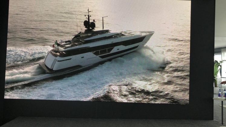 Ferretti Group press conference Miami yacht Show - boat shopping