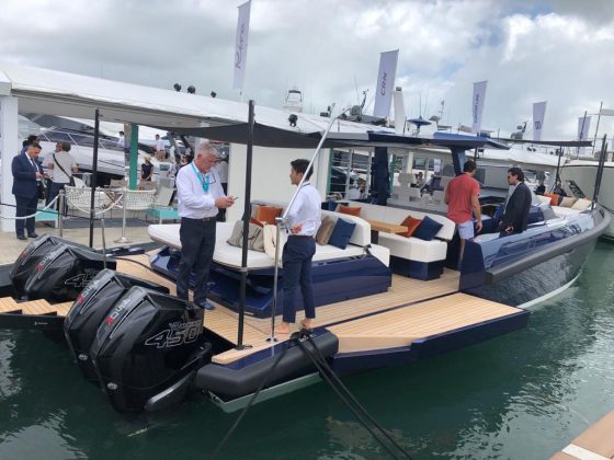 Ferretti Group press conference Miami yacht Show - boat shopping