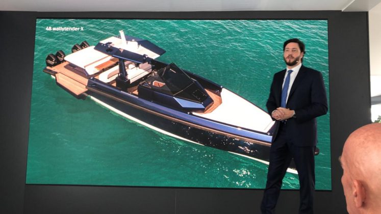 Ferretti Group press conference Miami yacht Show - boat shopping