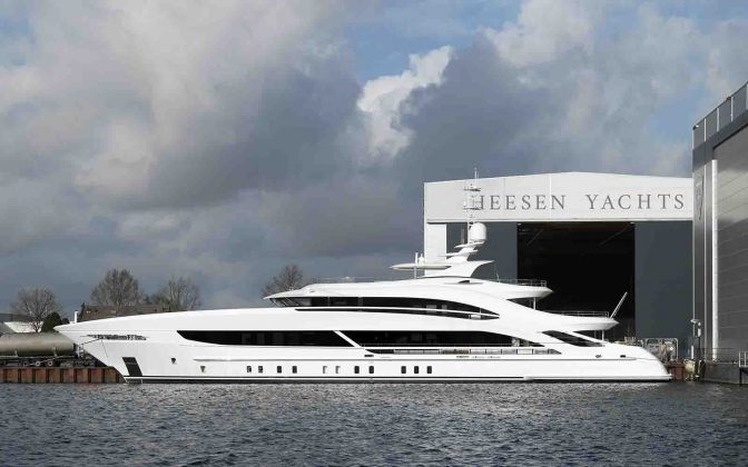 Heesen Yachts superiate Projeto Triton - boat shopping