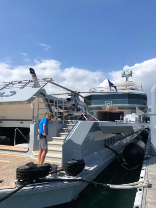 Miami Yacht Show - boat shopping