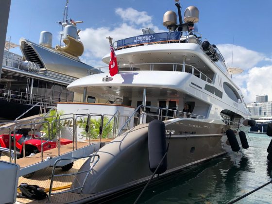 Miami Yacht Show - boat shopping