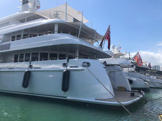 Miami Yacht Show - boat shopping