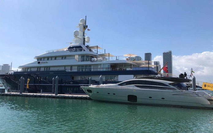 Miami Yacht Show - boat shopping