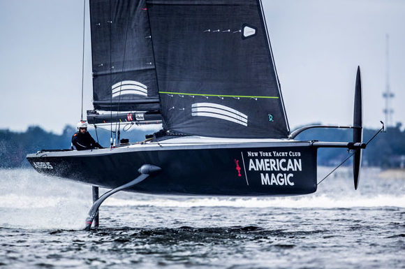 American Magic Americas Cup Stratasys - boat shopping