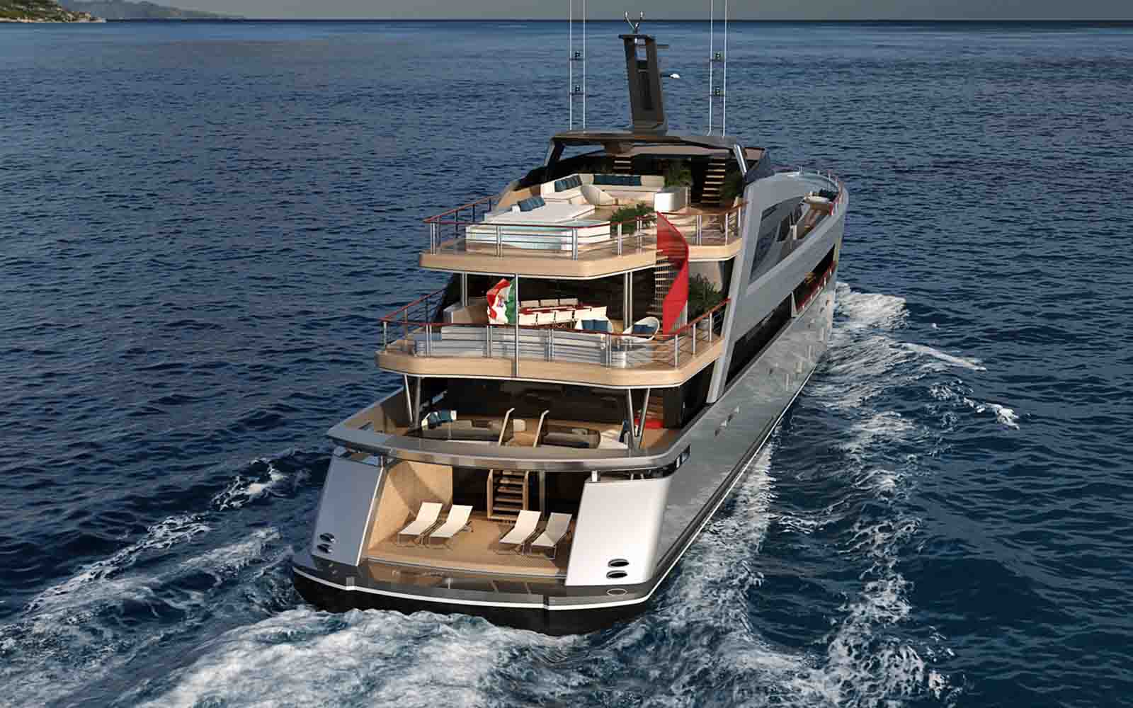 Superyacht conceito Gravity - boat shopping