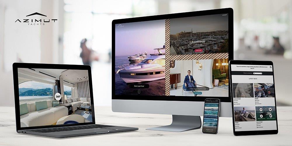 Azimut Yachts Virtual Lounge - boat shopping