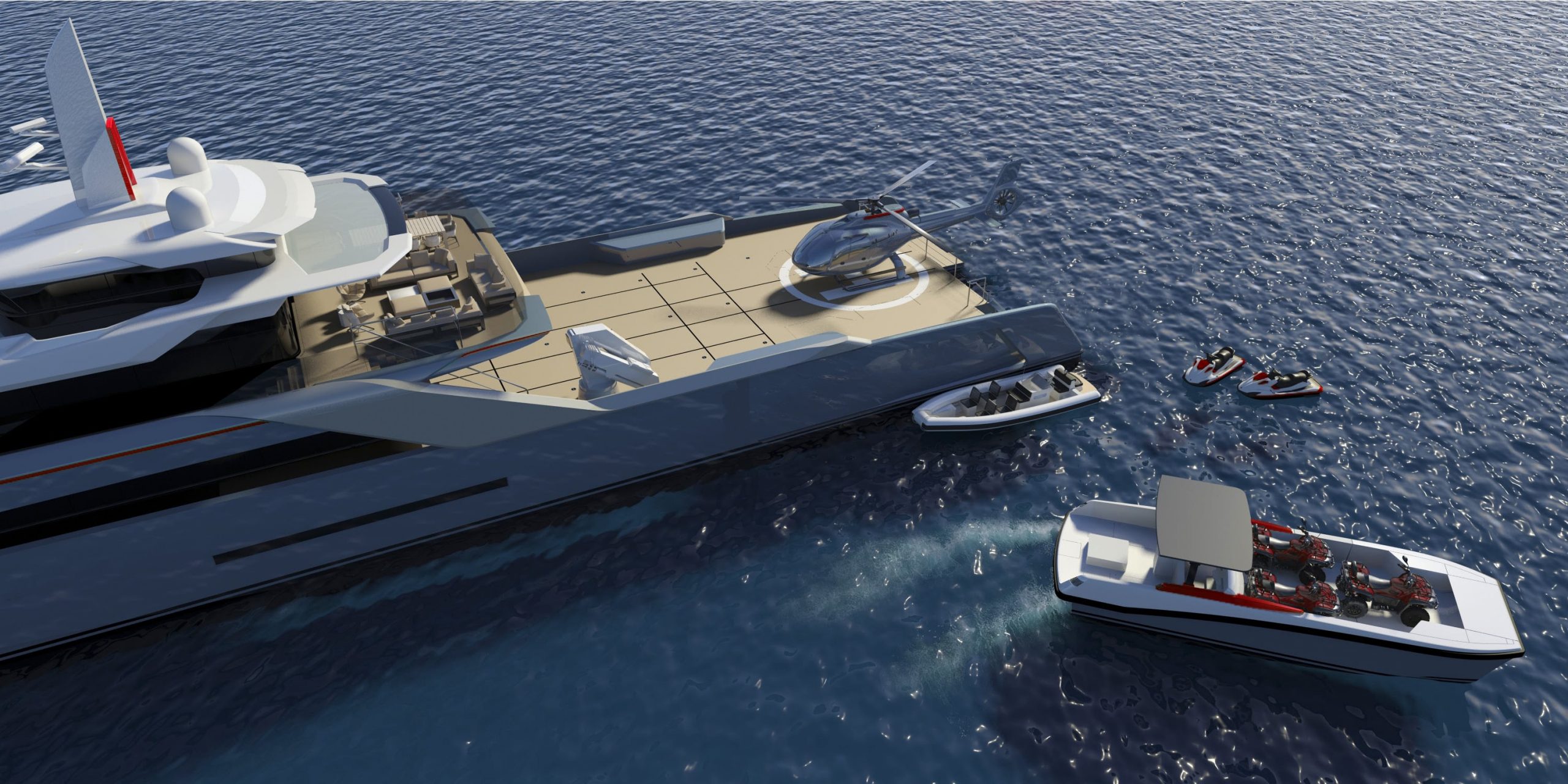 Echo Yachts Superiate HSV apoio humanitário - boat shopping