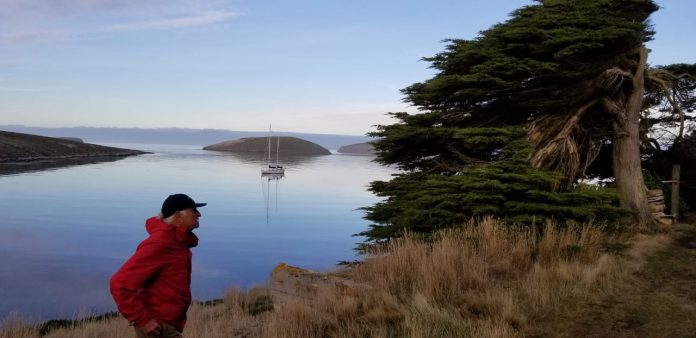 Isolamento a bordo - Vilfredo Schurmann em West Falkland1