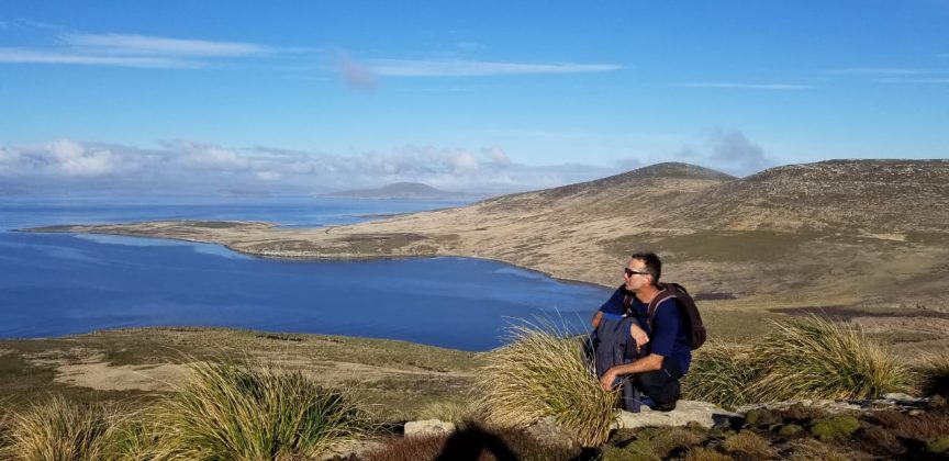 Isolamento a bordo - Wilhelm Schurmann em West Falkland