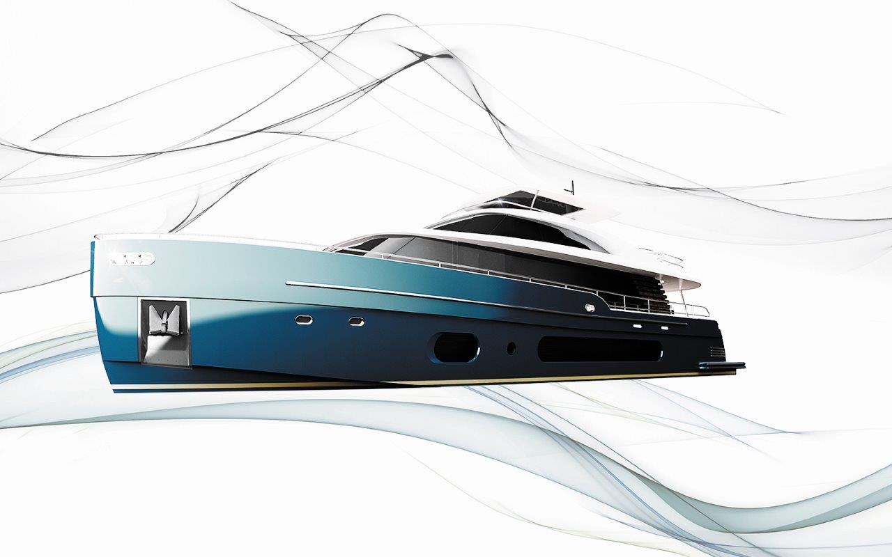 Azimut Magellano 25 Metri tecnologia NASA - boat shopping